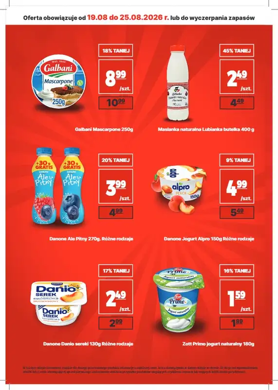 API Market - gazetka promocyjna Gazetka od czwartku 20.08 do wtorku 25.08 - strona 8