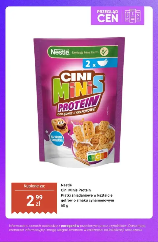 Dino - gazetka promocyjna Produkty FIT i PROTEINOWE - przegląd cen od czwartku 20.08 do wtorku 25.08 - strona 9