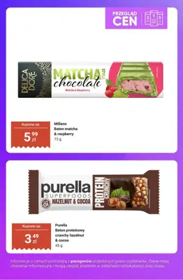 Dino - gazetka promocyjna Produkty FIT i PROTEINOWE - przegląd cen od czwartku 20.08 do wtorku 25.08 - strona 8