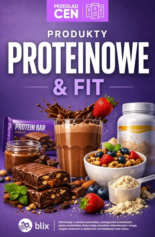 Dino - gazetka promocyjna Produkty FIT i PROTEINOWE - przegląd cen  