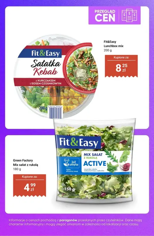 Dino - gazetka promocyjna Produkty FIT i PROTEINOWE - przegląd cen od czwartku 20.08 do wtorku 25.08 - strona 10
