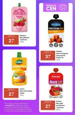 Dino - gazetka promocyjna Produkty FIT i PROTEINOWE - przegląd cen od czwartku 20.08 do wtorku 25.08 - strona 5
