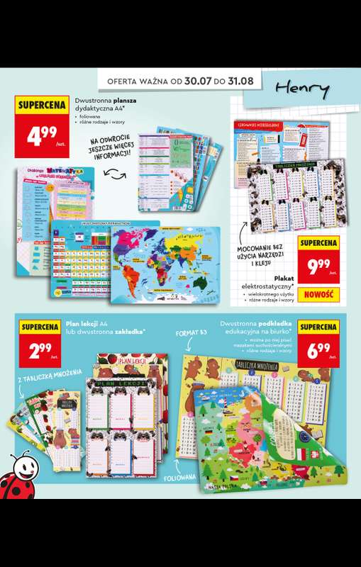 Biedronka - gazetka promocyjna Do Mojej szkoły idę od poniedziałku 20.07 do poniedziałku 31.08 - strona 92