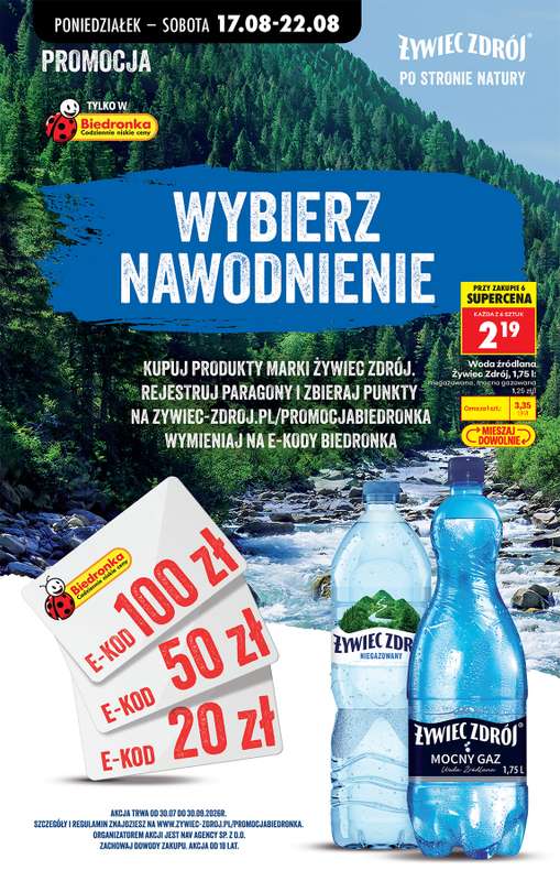Biedronka - gazetka promocyjna Od poniedziałku od poniedziałku 17.08 do soboty 22.08 - strona 67