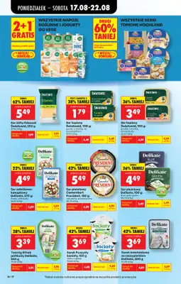 Biedronka - gazetka promocyjna Od poniedziałku od poniedziałku 17.08 do soboty 22.08 - strona 50