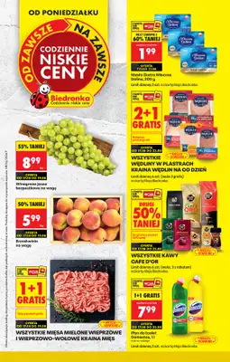 Biedronka - gazetka promocyjna Od poniedziałku od poniedziałku 17.08 do soboty 22.08