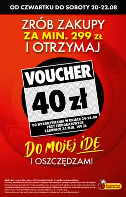 Biedronka - gazetka promocyjna Od poniedziałku od poniedziałku 17.08 do soboty 22.08 - strona 40