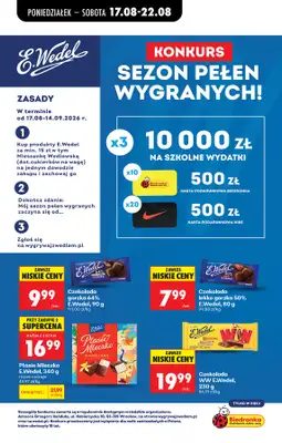 Biedronka - gazetka promocyjna Od poniedziałku, Z ladą tradycyjną od poniedziałku 17.08 do soboty 22.08 - strona 65