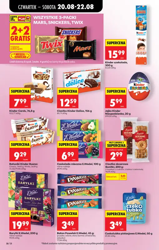 Biedronka - gazetka promocyjna Od czwartku od czwartku 20.08 do środy 26.08 - strona 68
