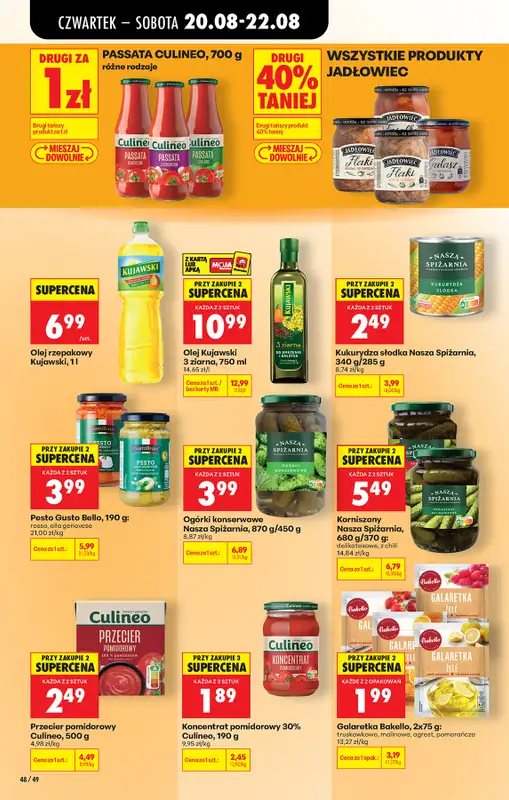 Biedronka - gazetka promocyjna Od czwartku od czwartku 20.08 do środy 26.08 - strona 66