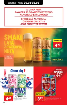 Biedronka - gazetka promocyjna Od czwartku od czwartku 20.08 do środy 26.08 - strona 74