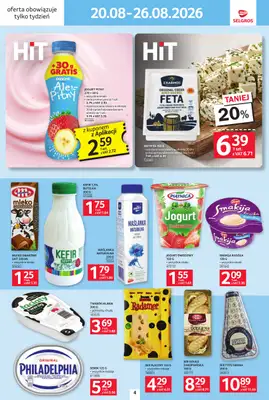 Selgros - gazetka promocyjna Jeszcze więcej super promocji! od czwartku 20.08 do środy 26.08 - strona 4