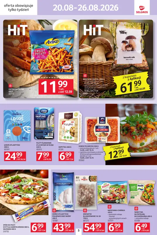 Selgros - gazetka promocyjna Jeszcze więcej super promocji! od czwartku 20.08 do środy 26.08 - strona 5