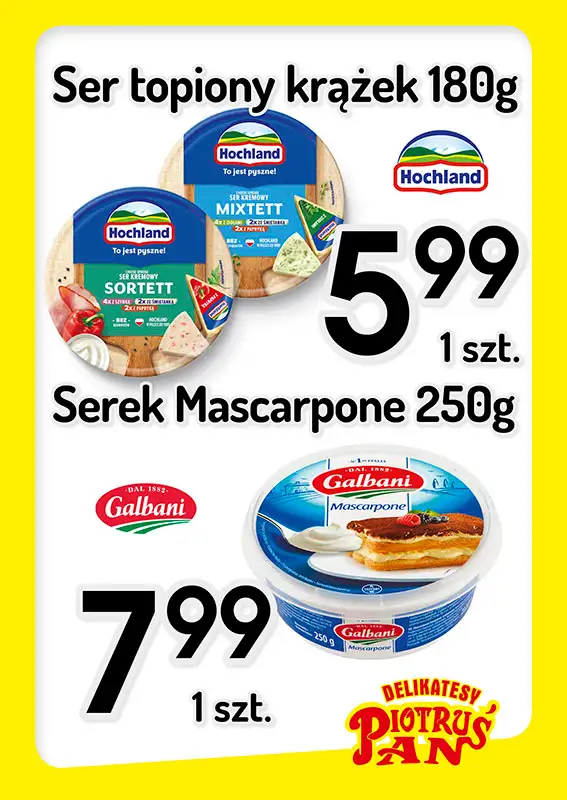 Delikatesy Piotruś Pan - gazetka promocyjna Plakaty promocyjne od czwartku 20.08 do środy 26.08 - strona 2