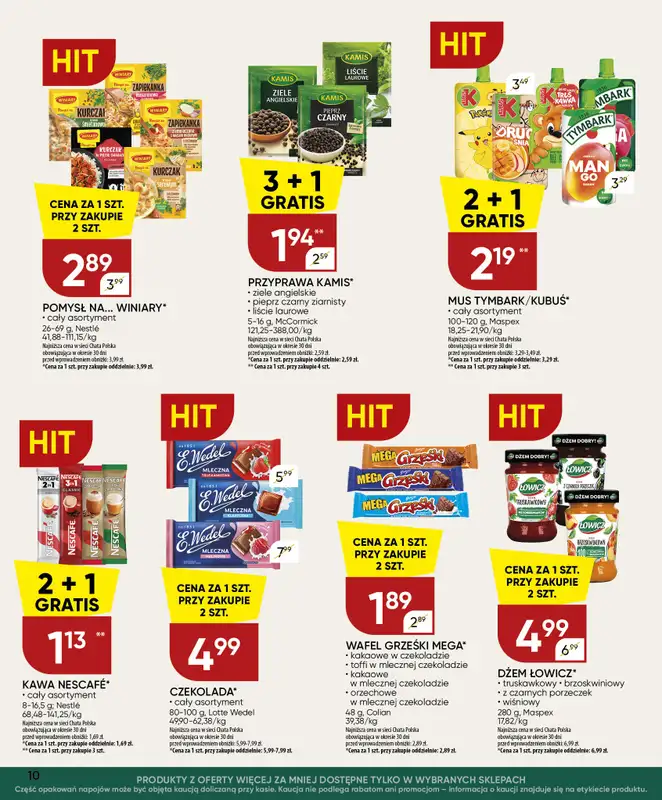 Chata Polska - gazetka promocyjna Gazetka 27.08-06.09  do niedzieli 06.09 - strona 10