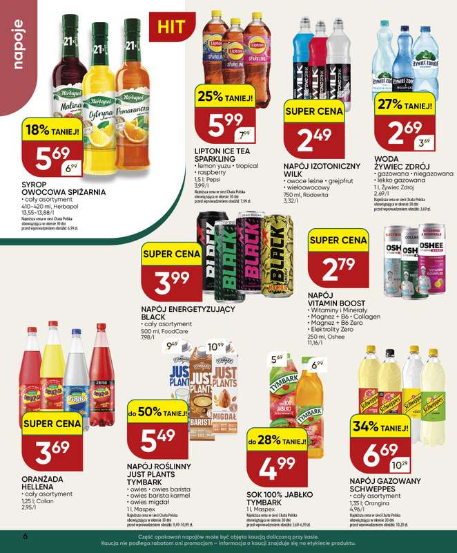 Chata Polska - gazetka promocyjna Gazetka 27.08-06.09  do niedzieli 06.09 - strona 6