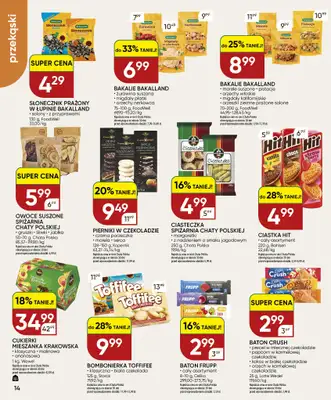 Chata Polska - gazetka promocyjna Gazetka 27.08-06.09  do niedzieli 06.09 - strona 14