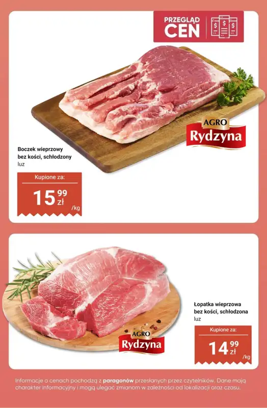 Dino - gazetka promocyjna Mięso, pieczywo, nabiał - przegląd cen   - strona 2