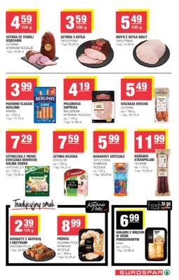 SPAR - gazetka promocyjna Gazetka Eurospar od środy 26.08 do niedzieli 06.09 - strona 7