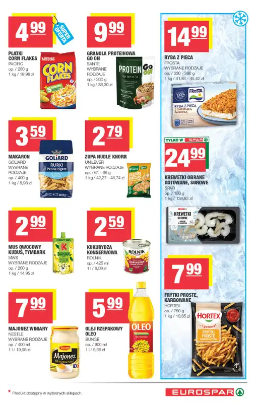 SPAR - gazetka promocyjna Gazetka Eurospar od środy 26.08 do niedzieli 06.09 - strona 9