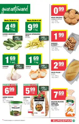 SPAR - gazetka promocyjna Gazetka Eurospar od środy 26.08 do niedzieli 06.09 - strona 3