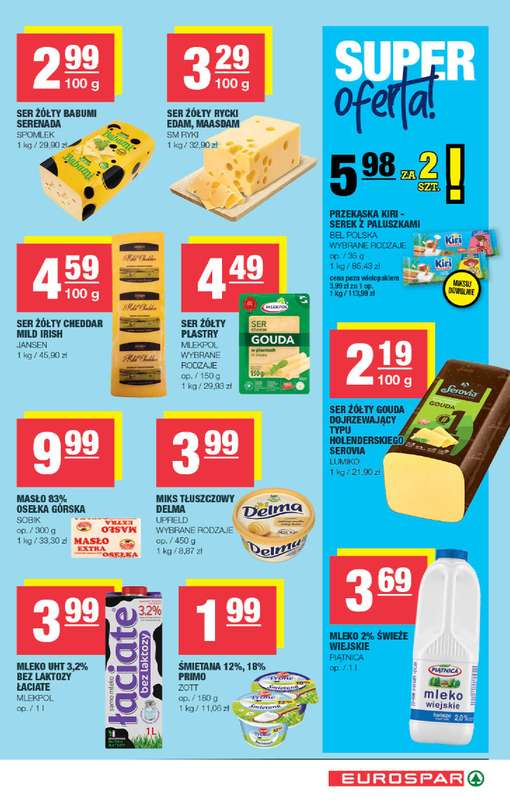 SPAR - gazetka promocyjna Gazetka Eurospar od środy 26.08 do niedzieli 06.09 - strona 5