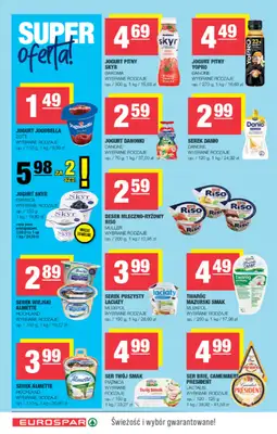 SPAR - gazetka promocyjna Gazetka Eurospar od środy 26.08 do niedzieli 06.09 - strona 4