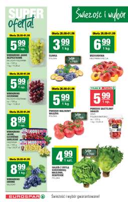 SPAR - gazetka promocyjna Gazetka Eurospar od środy 26.08 do niedzieli 06.09 - strona 2