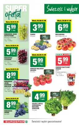 SPAR - gazetka promocyjna Gazetka Eurospar od środy 26.08 do niedzieli 06.09 - strona 2