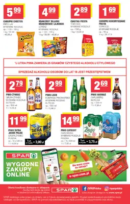 SPAR - gazetka promocyjna Gazetka Spar od środy 26.08 do niedzieli 06.09 - strona 8
