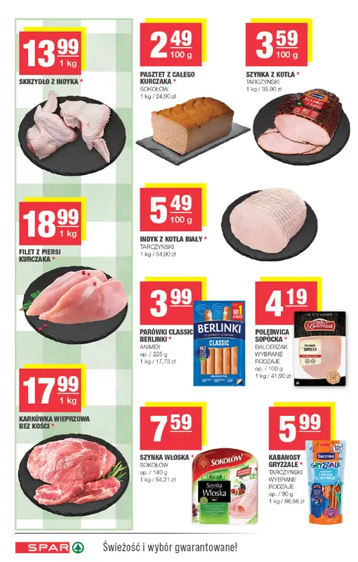 SPAR - gazetka promocyjna Gazetka Spar od środy 26.08 do niedzieli 06.09 - strona 4