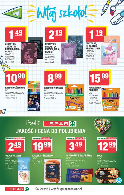 SPAR - gazetka promocyjna Gazetka Spar od środy 26.08 do niedzieli 06.09 - strona 6