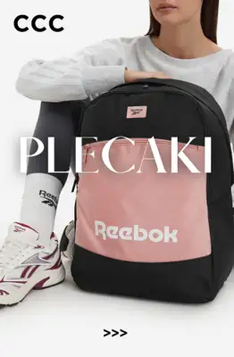 CCC - gazetka promocyjna Plecaki sportowe damskie od czwartku 20.08 do poniedziałku 31.08