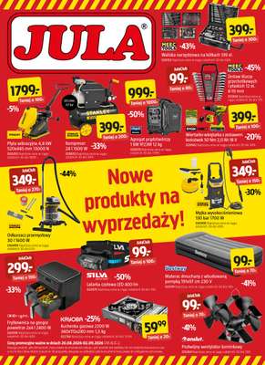Jula - gazetka promocyjna Gazetka od czwartku 20.08 do środy 02.09