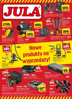 Jula - gazetka promocyjna Gazetka od czwartku 20.08 do środy 02.09