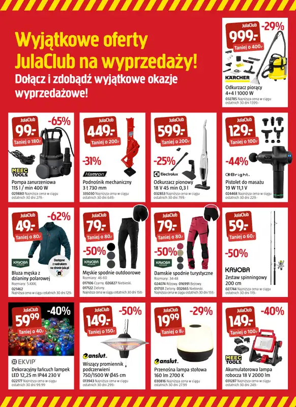 Jula - gazetka promocyjna Gazetka od czwartku 20.08 do środy 02.09 - strona 11