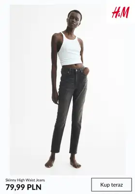 H&M - gazetka promocyjna Jeansy damskie od czwartku 20.08  - strona 8