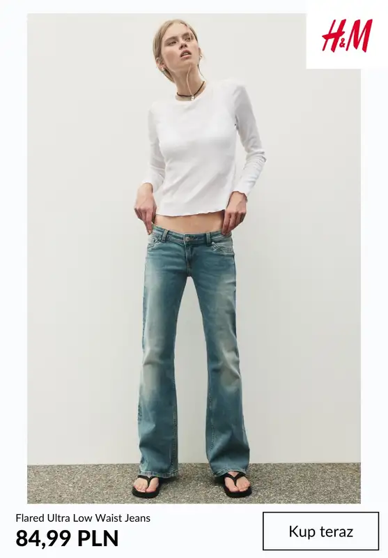 H&M - gazetka promocyjna Jeansy damskie od czwartku 20.08  - strona 5