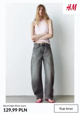 H&M - gazetka promocyjna Jeansy damskie od czwartku 20.08  - strona 7