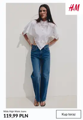 H&M - gazetka promocyjna Jeansy damskie od czwartku 20.08  - strona 2