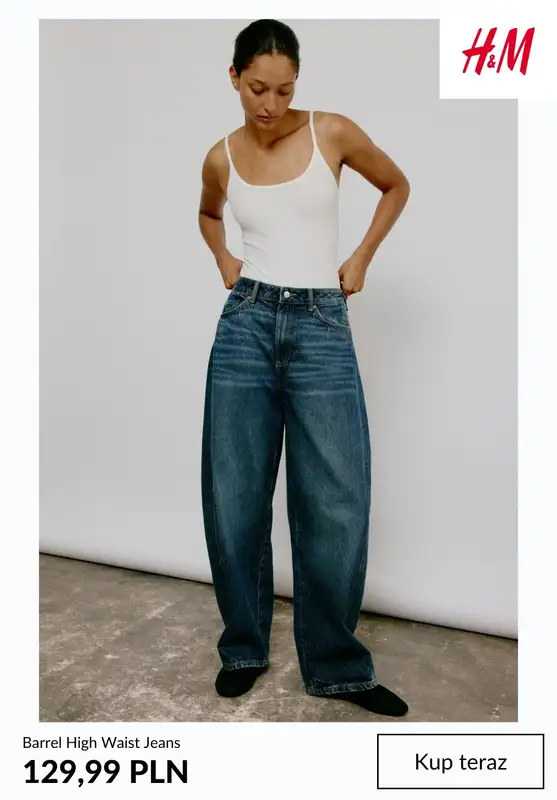 H&M - gazetka promocyjna Jeansy damskie od czwartku 20.08  - strona 4