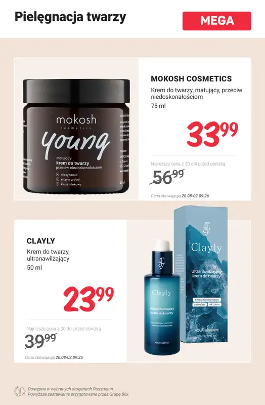 Rossmann - gazetka promocyjna Nowe MEGA promocje od 20.06 od czwartku 20.08 do środy 26.08 - strona 4