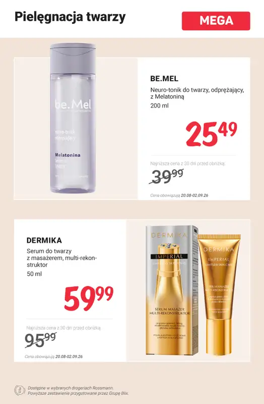 Rossmann - gazetka promocyjna Nowe MEGA promocje od 20.06 od czwartku 20.08 do środy 26.08 - strona 5