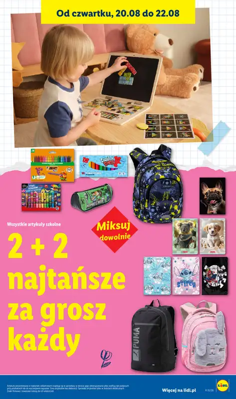 Lidl - gazetka promocyjna Katalog od poniedziałku 17.08 do soboty 22.08 - strona 17