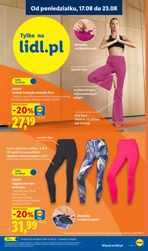 Lidl - gazetka promocyjna Katalog od poniedziałku 17.08 do soboty 22.08 - strona 23