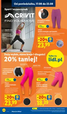 Lidl - gazetka promocyjna Katalog od poniedziałku 17.08 do soboty 22.08 - strona 22