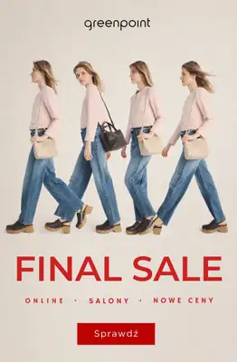 Greenpoint - gazetka promocyjna FINAL SALE od czwartku 20.08 
