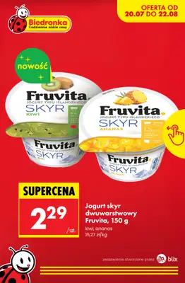 Biedronka - gazetka promocyjna Nowości w Biedronce! od czwartku 20.08 do soboty 22.08 - strona 5