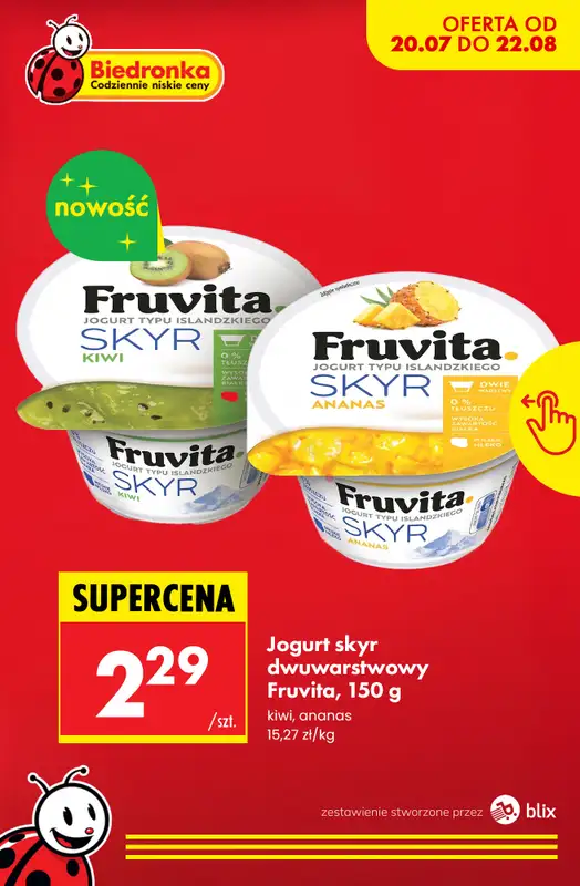 Biedronka - gazetka promocyjna Nowości w Biedronce! od czwartku 20.08 do soboty 22.08 - strona 5