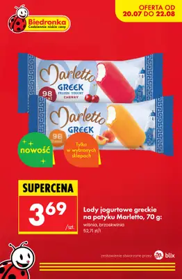 Biedronka - gazetka promocyjna Nowości w Biedronce! od czwartku 20.08 do soboty 22.08 - strona 2